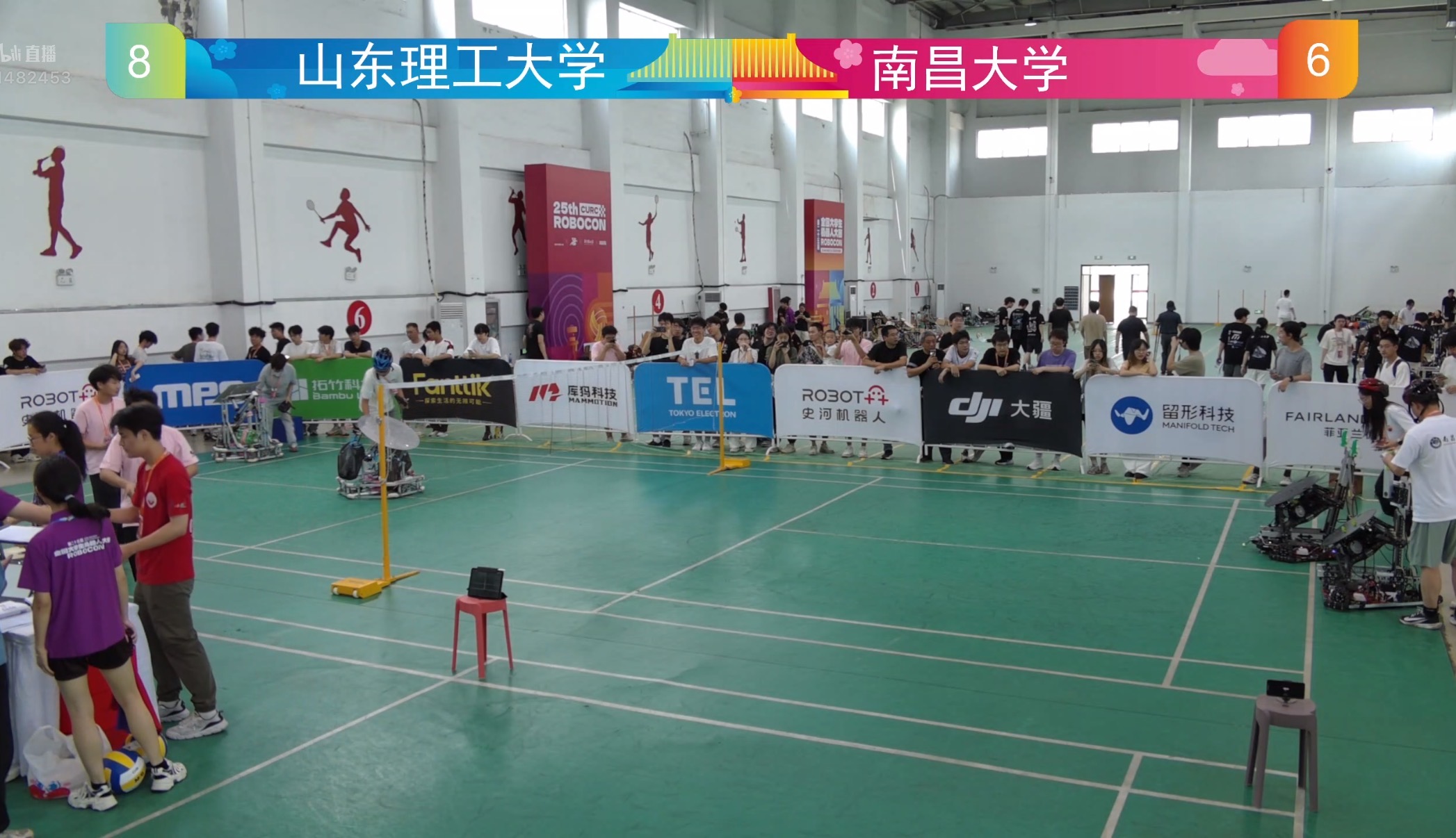 山东理工大学 8 比 6 战胜南昌大学